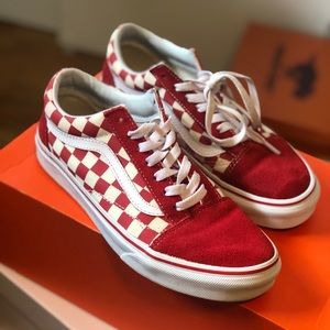 Checkered Vans